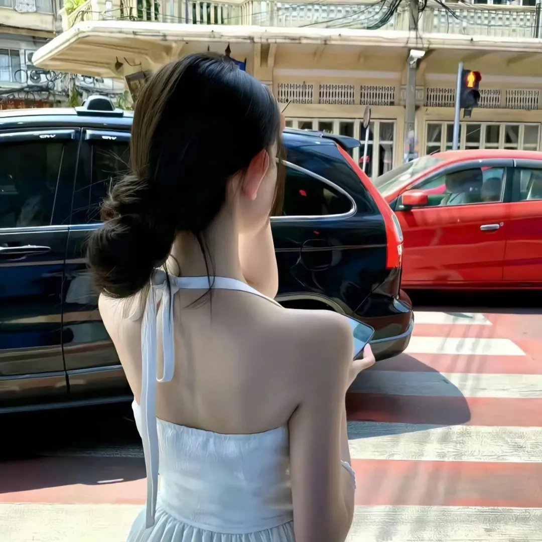 盲女情